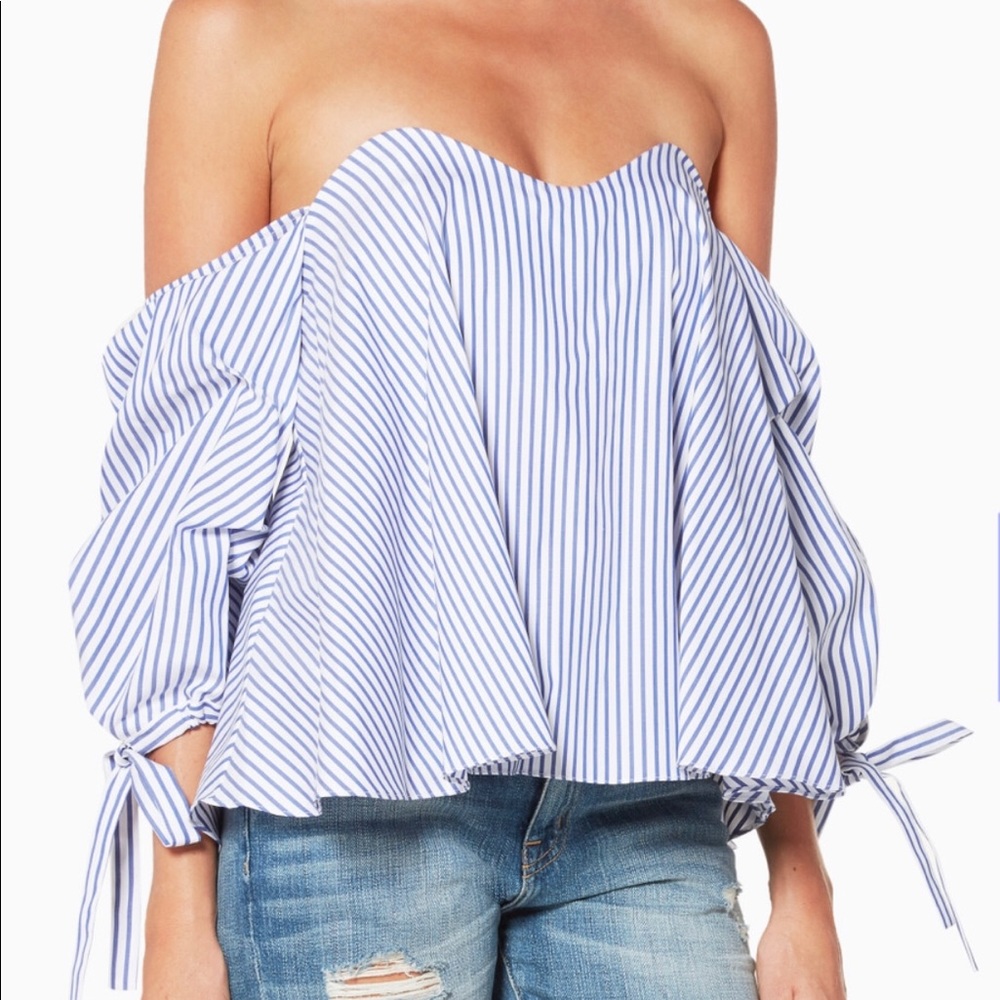 Caroline Constas Gabriella Top Stripe